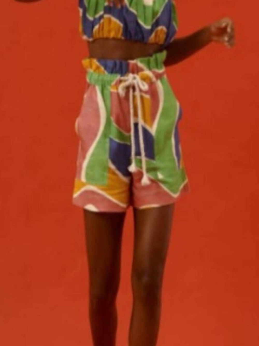 Cala de la Cruz Pia Shorts in Mare Multi SZ XS EUC